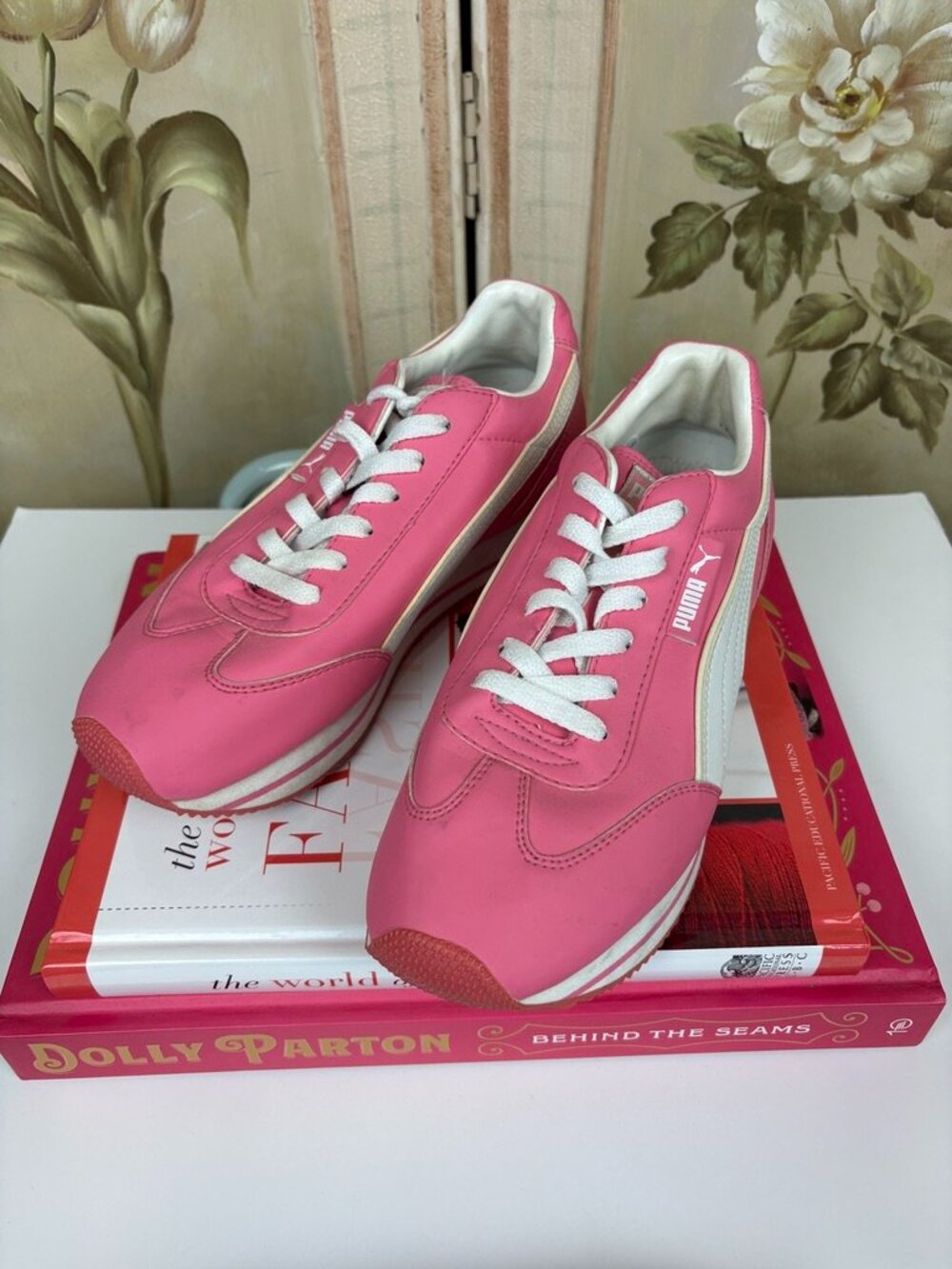 Puma Pink Running Shoes